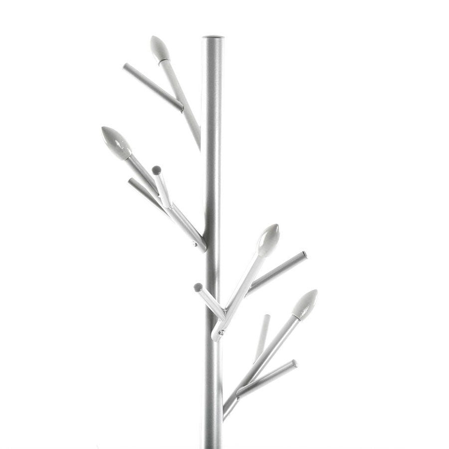 Appendiabiti da terra ad albero moderno in metallo cm Ø 28x170h - vari colori - immagine 2
