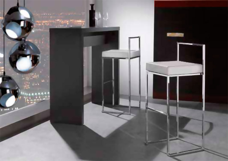 Bancone snack moderno in legno per salotto o bar - vari modelli - immagine 2