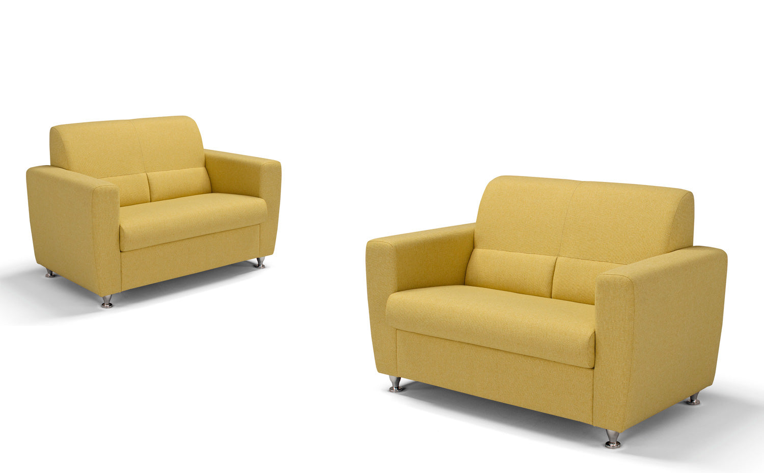 Ubaldo - Divano design moderno da soggiorno rivestito in tessuto - vari modelli - immagine 2