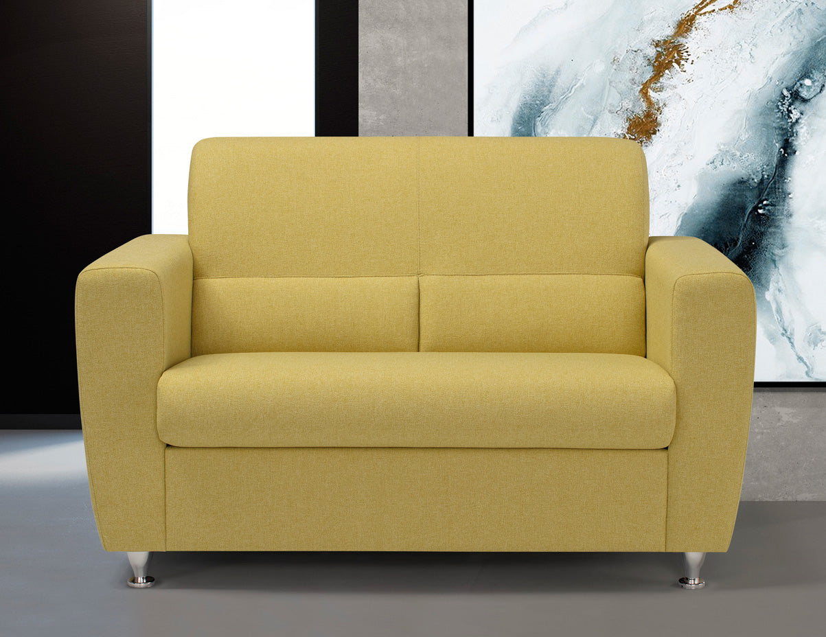 Ubaldo - Divano design moderno da soggiorno rivestito in tessuto - vari modelli