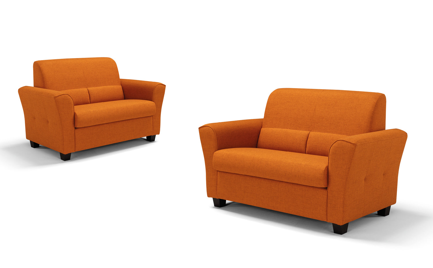 Ermes - Divano design per salotto o soggiorno rivestito in tessuto - vari modelli - immagine 2