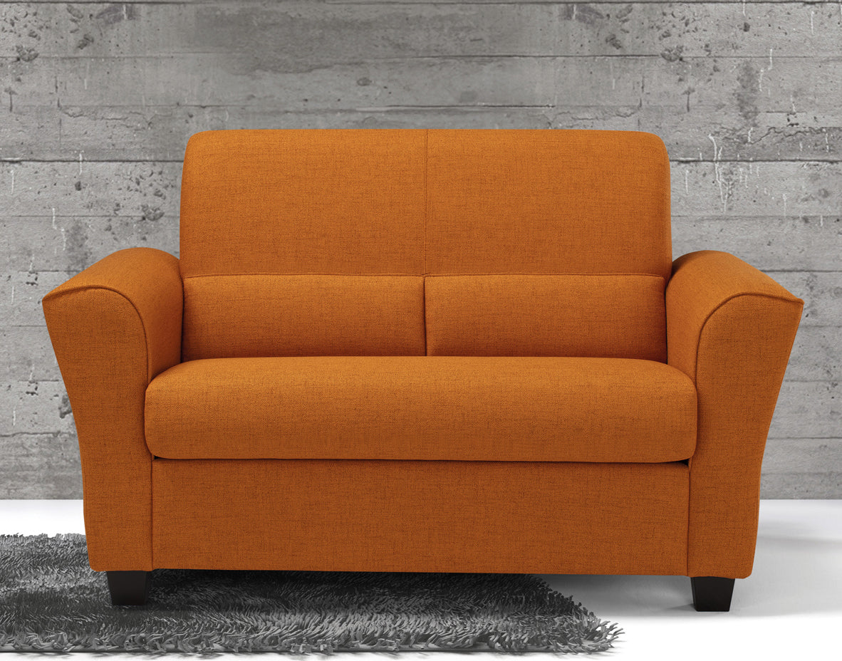 Ermes - Divano design per salotto o soggiorno rivestito in tessuto - vari modelli