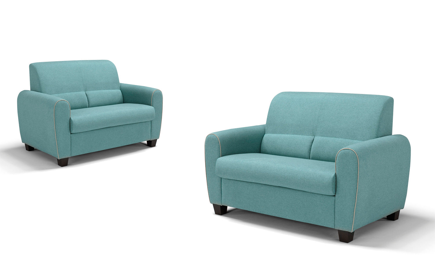 Felix - Divano per soggiorno moderno con letto in tessuto - vari modelli - immagine 2