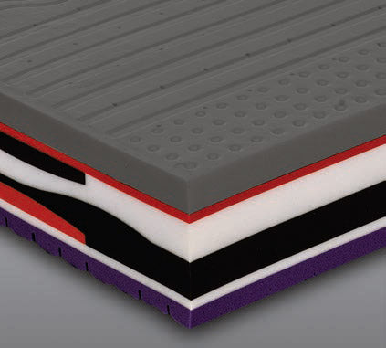 Materasso matrimoniale con Memory Foam e carbonio cm 26h - varie misure - immagine 2