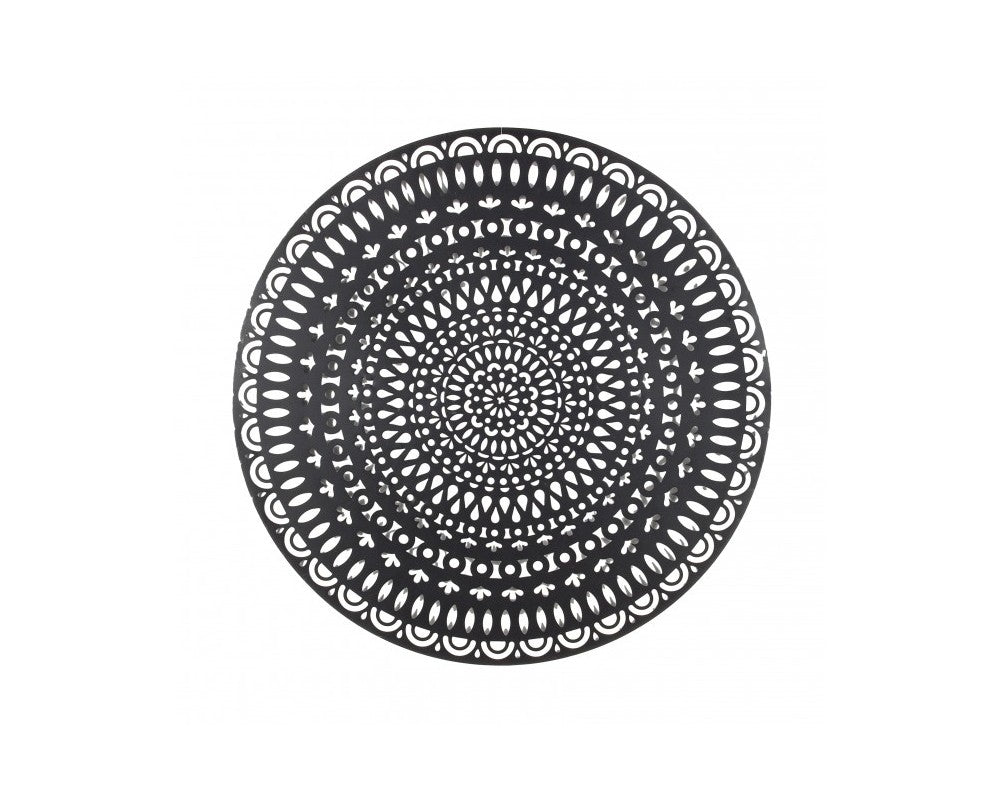 Adhira - Pannello design decorativo in metallo tondo cm Ø 85x0,5