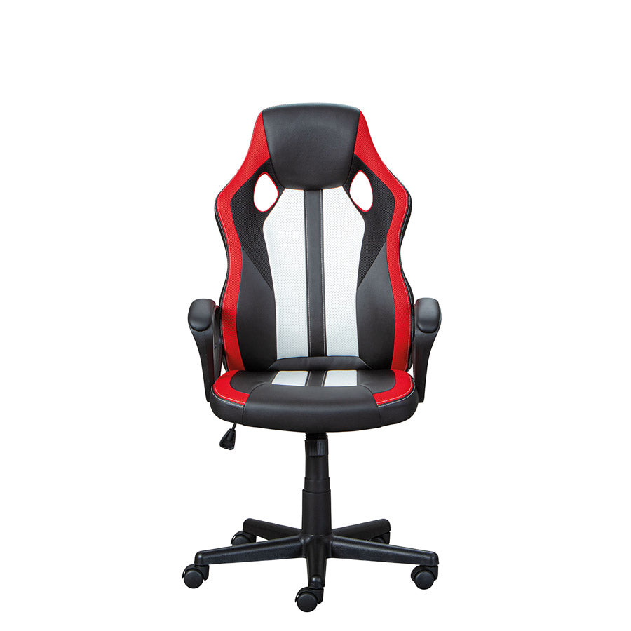 Intrex - Poltrona gaming regolabile da ufficio in similpelle cm 61x62x107/117h - immagine 2