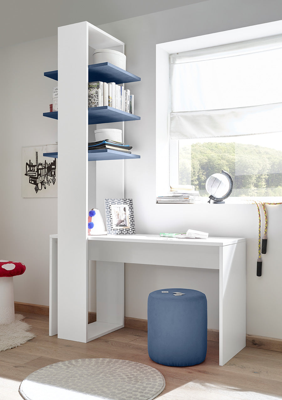 Esperia - Libreria da scrivania a colonna con ripiani in legno - vari modelli - immagine 2