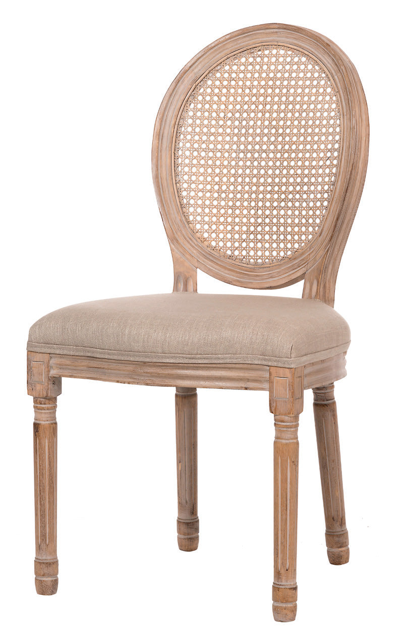 Sedia classica da salotto schienale tondo in legno cm 50x54x95h - vari colori