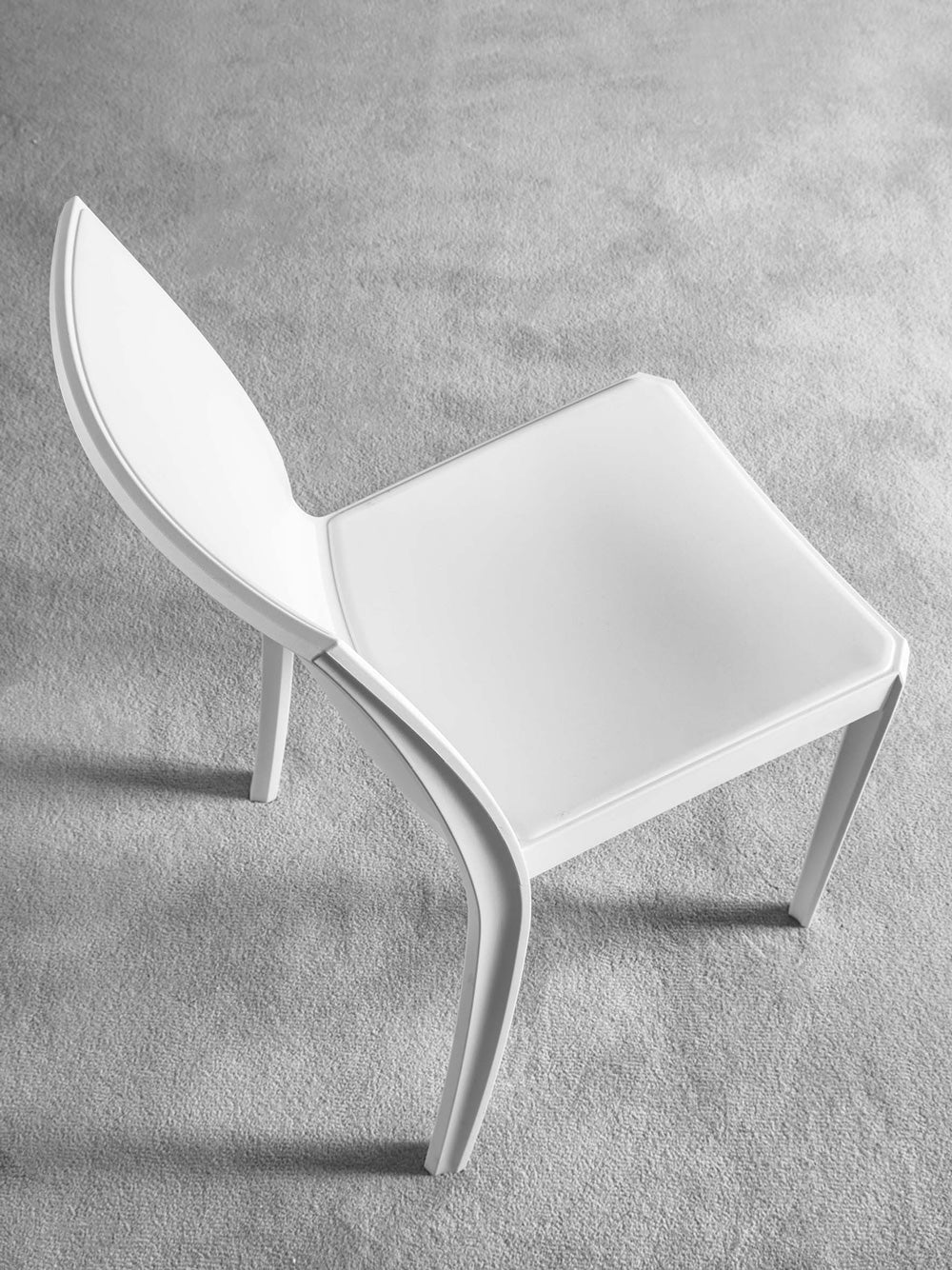 Penny - Set da 4 Sedia moderna in polipropilene per interno o esterno cm 42x54x81h- vari colori - immagine 2