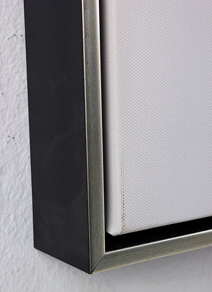 Quadro decorativo stampa su tela con piume design moderno cm 122x4x62h - immagine 2