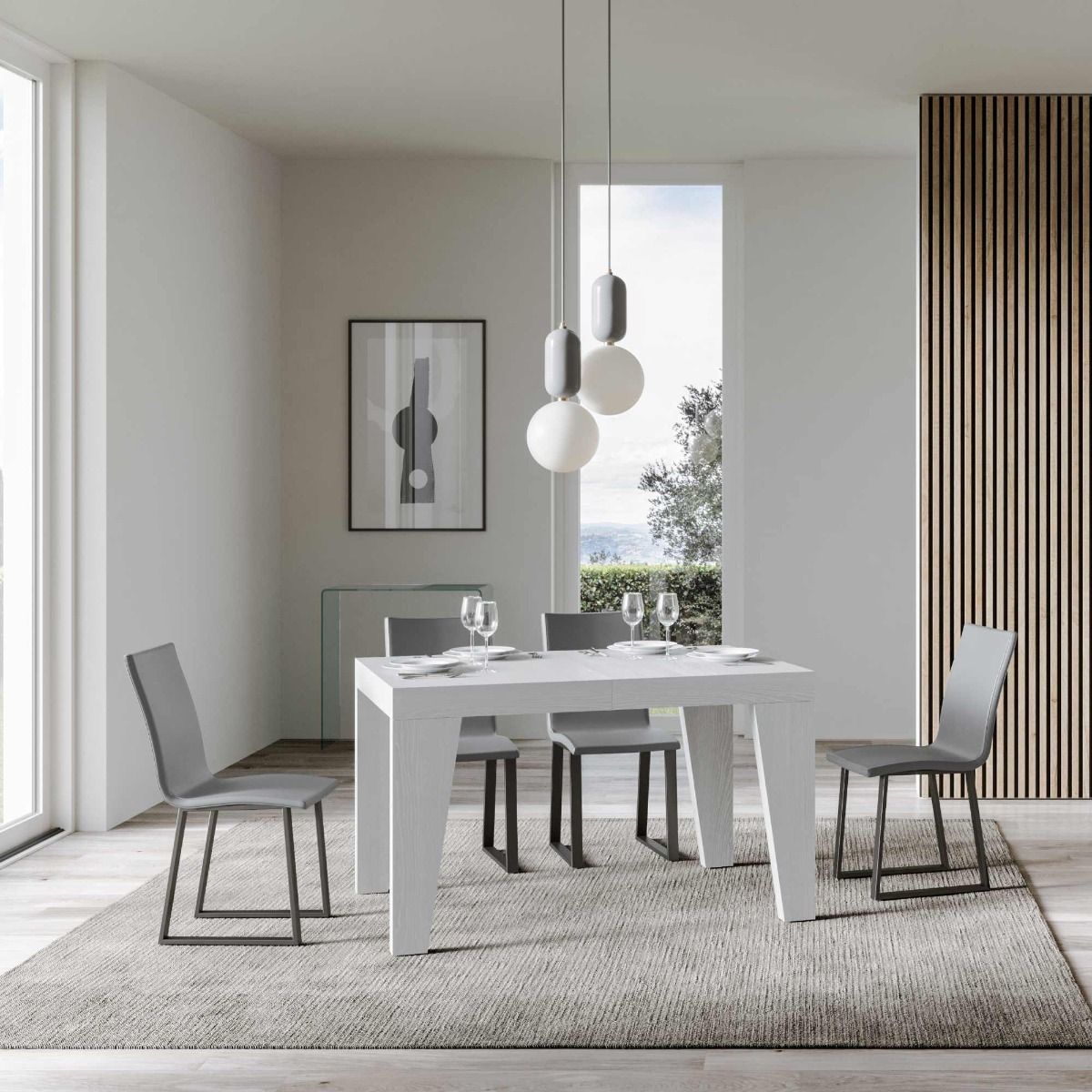 Senad - Tavolo in legno allungabile sala pranzo design moderno - vari modelli