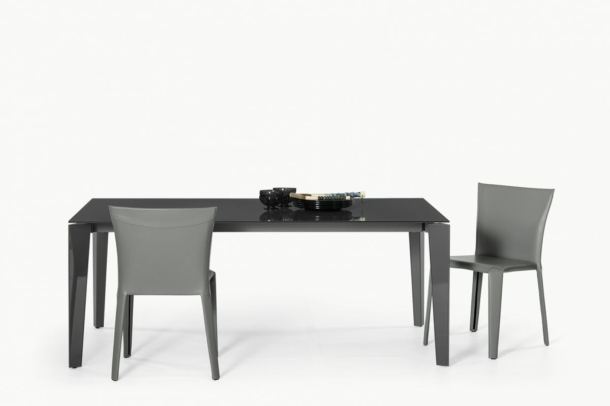 Senso - Tavolo allungabile da pranzo con 2 allunghe Bontempi con inserti cm 140/220x90x75h - vari colori