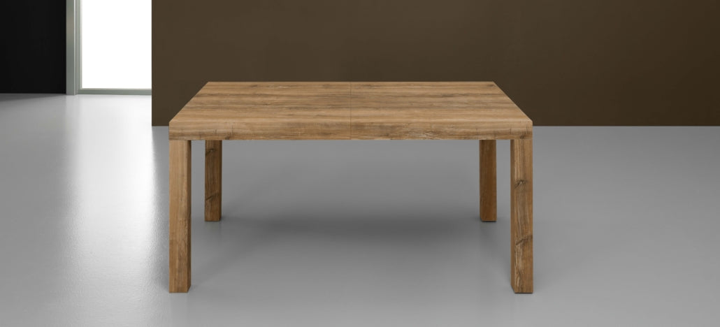 Sirio - Tavolo moderno allungabile Eurosedia in legno allunghe centrali cm 140/300x90x75h - vari colori - immagine 2