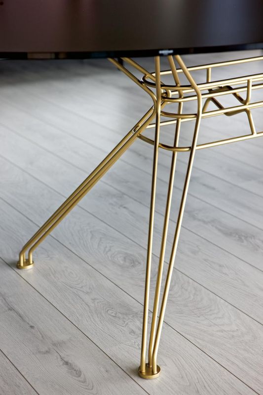 Sander ellittico - Tavolo design ovale Bontempi struttura in acciaio cm 200x106x75h - vari colori - immagine 2