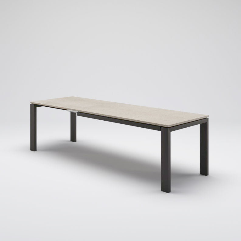 Artal - Tavolo moderno da pranzo in legno con allunghe - vari modelli - immagine 2