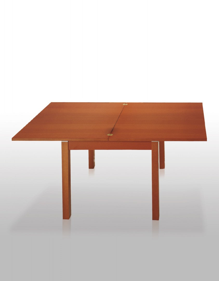 Oregon - Tavolo quadrato allungabile Eurosedia in legno cm 90/180x90x80h - vari colori