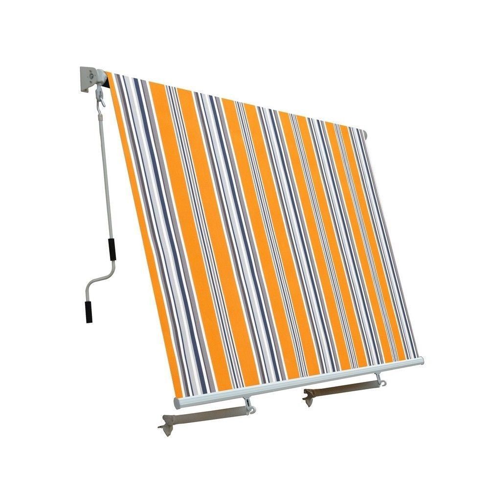 Tenda da sole a caduta con bracci di appoggio cm 245x245h - vari colori