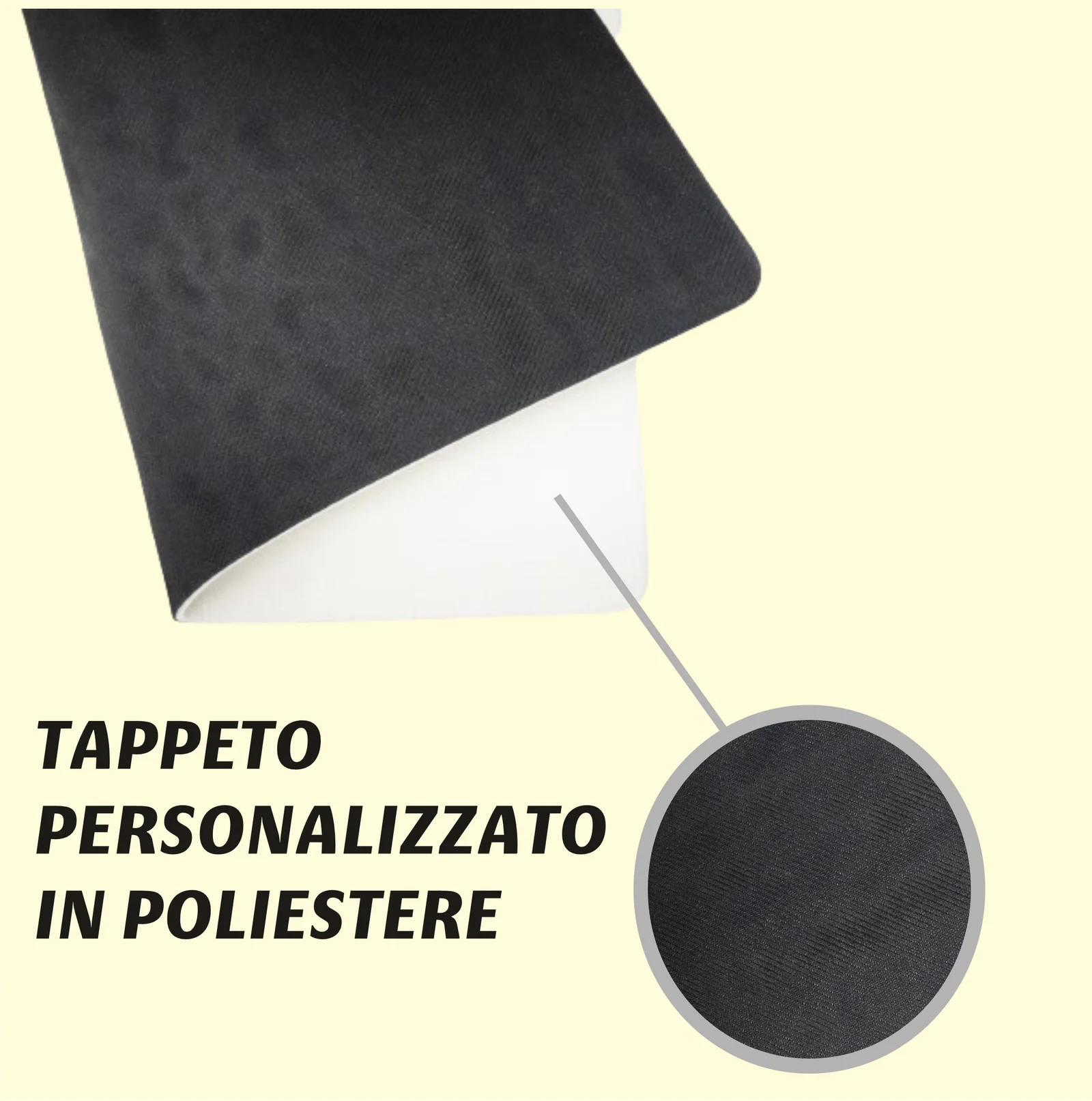 Tappeto PERSONALIZZATO con nome cane divertente Jack Russell Perchè bussi? Zerbino in poliestere 60×40 cm - immagine 2