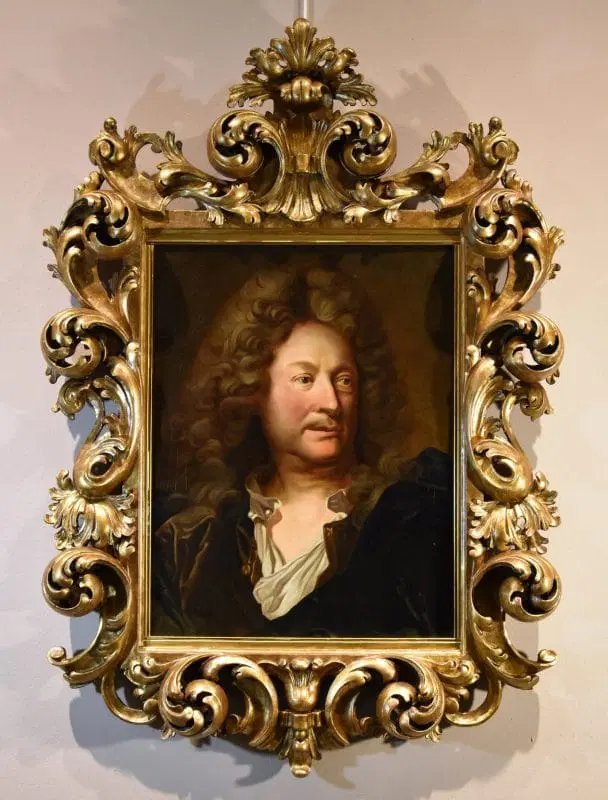 Ritratto del pittore Charles de La Fosse (1636-1716), Hyacinthe Rigaud (Perpignan 1659 – Parigi 1743) attribuibile