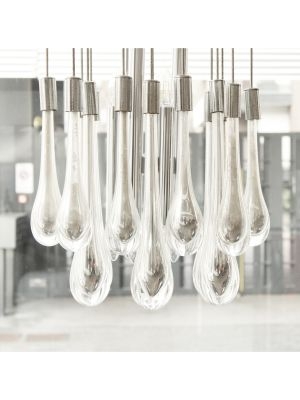 Lampadario a gocce - immagine 4