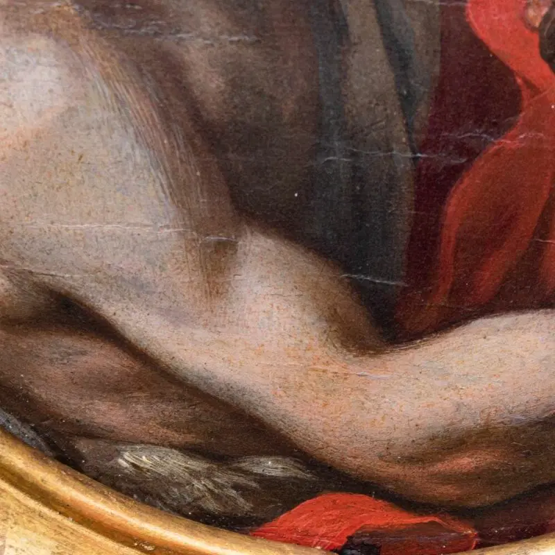 Scuola fiorentina del XVII secolo, San Giovanni Battista - immagine 9