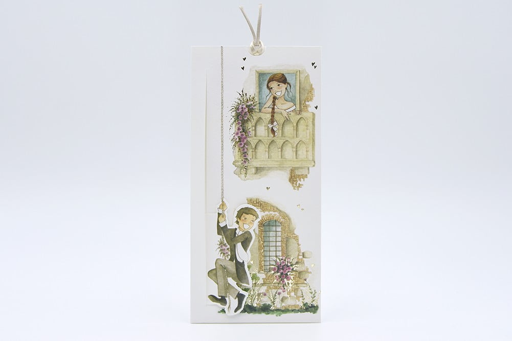 Partecipazione nozze classica Romeo e Giulietta