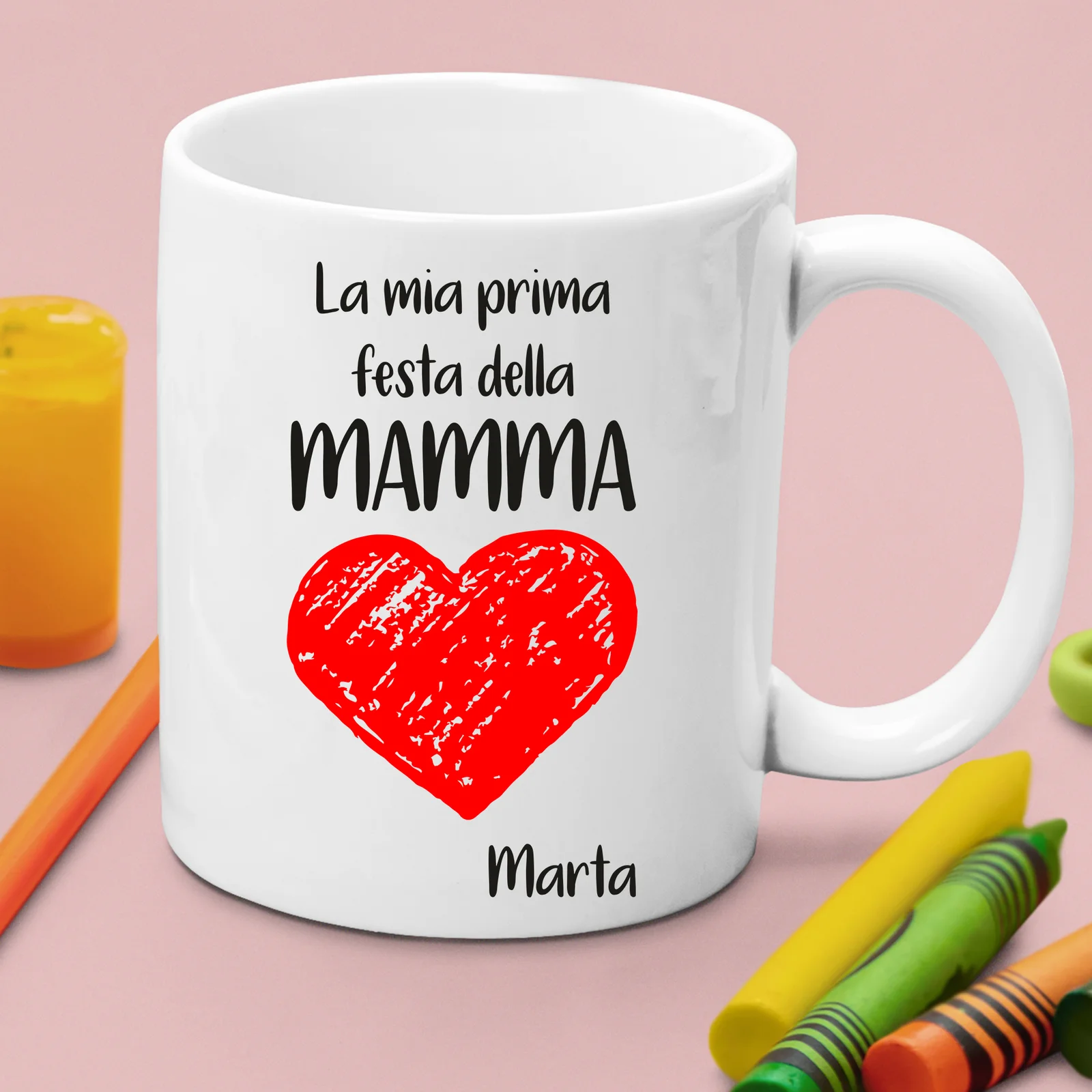 Tazza Mamma PERSONALIZZABILE Festa della Mamma Io e Papà La mia prima Festa della Mamma Mug 11OZ Idea Regalo Mamma - immagine 4