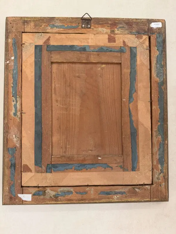 Pittore degli inizi del XIX secolo, “Ritratto di gentiluomo” - immagine 5