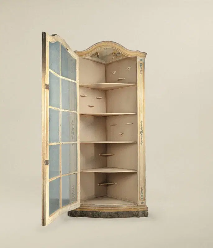 Grande angoliera in legno laccato Genova XVIII secolo - immagine 2