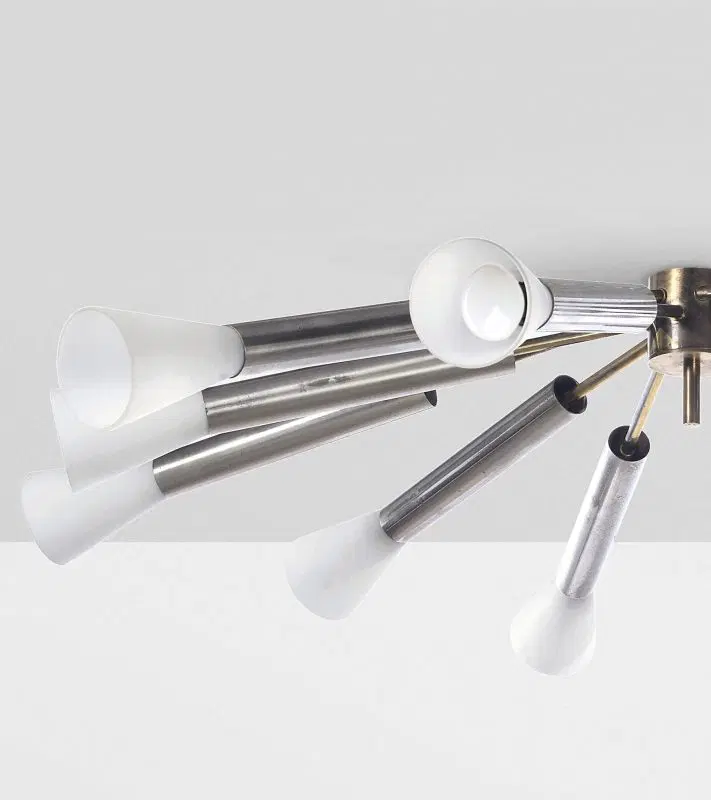 Reggiani, lampada a plafone, Italia, anni ’60 - immagine 2