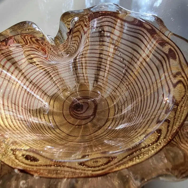 Ercole Barovier Posacenere in Vetro serie i Zebrati Murano 1940 - immagine 6