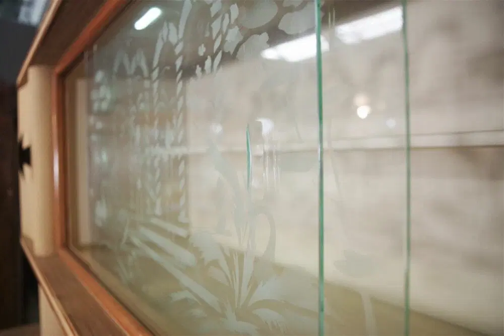 Credenze in faggio a nido d’ape, anni 1950, set di 2 - immagine 7