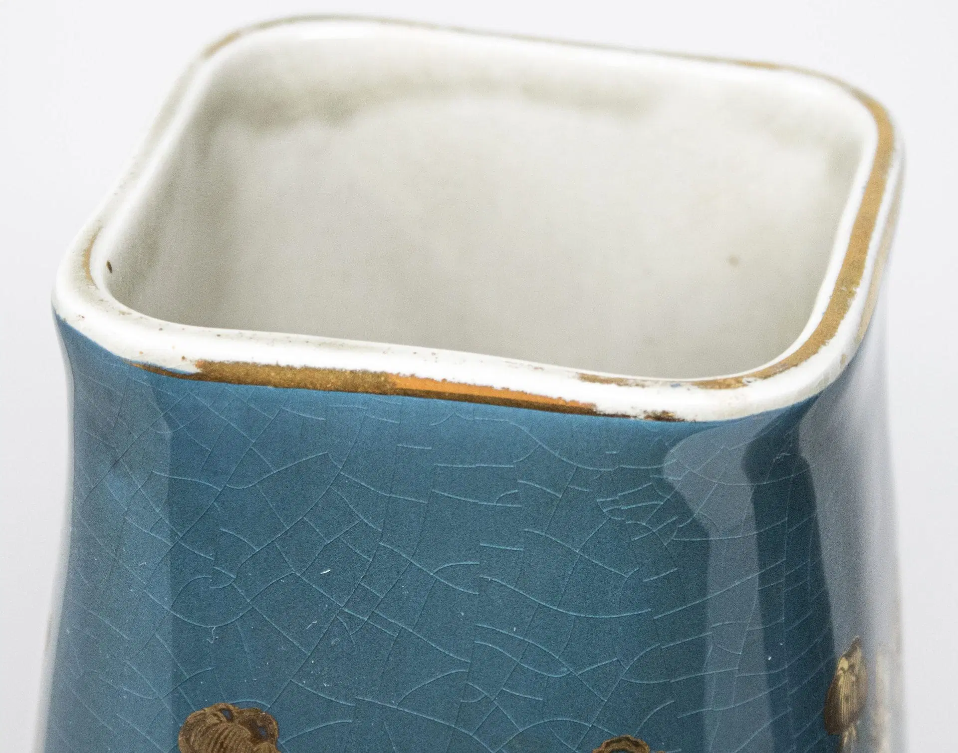 XIX secolo, Coppia di vasi Liberty in ceramica - immagine 4