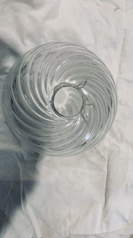 Lampadario in vetro di Murano vintage ditta Seguso - immagine 5