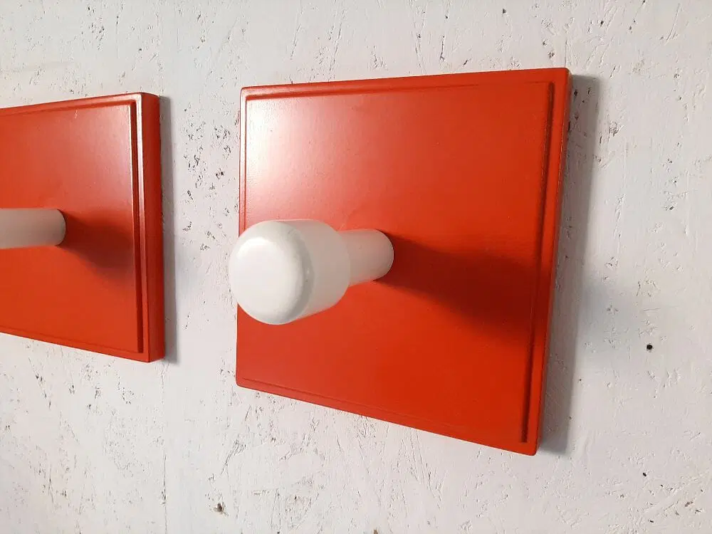 APPENDIABITI ATTACCAPANNI A MURO VINTAGE DEGLI ANNI 60/70 - immagine 4