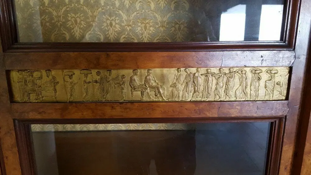 Libreria in radica di noce - immagine 5