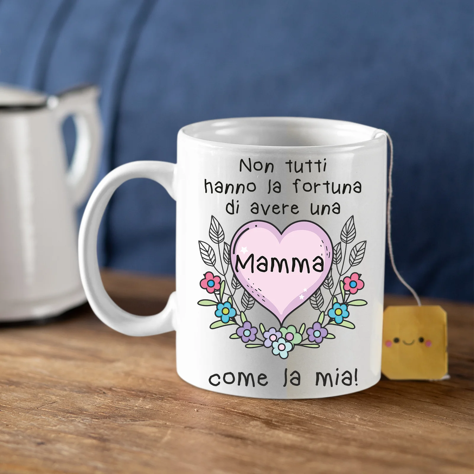 Tazza Mamma Non tutti hanno la fortuna di avere una mamma come la mia Mug 11OZ Idea Regalo Mamma - immagine 5