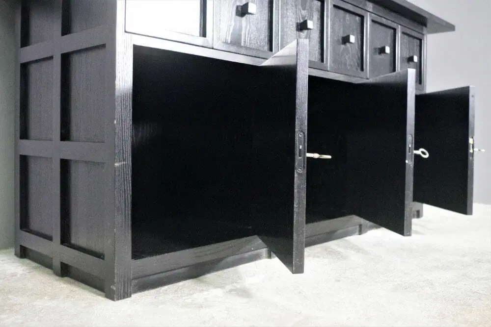 Credenza di Charles Rennie Mackintosh, 1980s, Set di 2 - immagine 4
