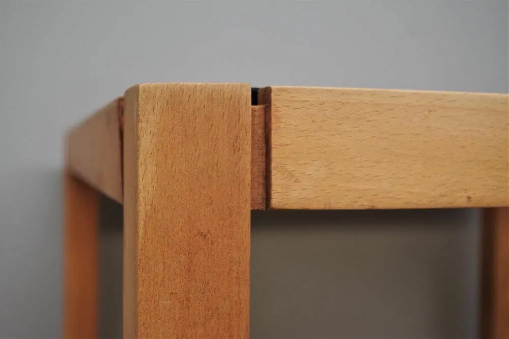 Tavolino basso o tavolino con piano in vetro temperato fumè, anni 1980 - immagine 6