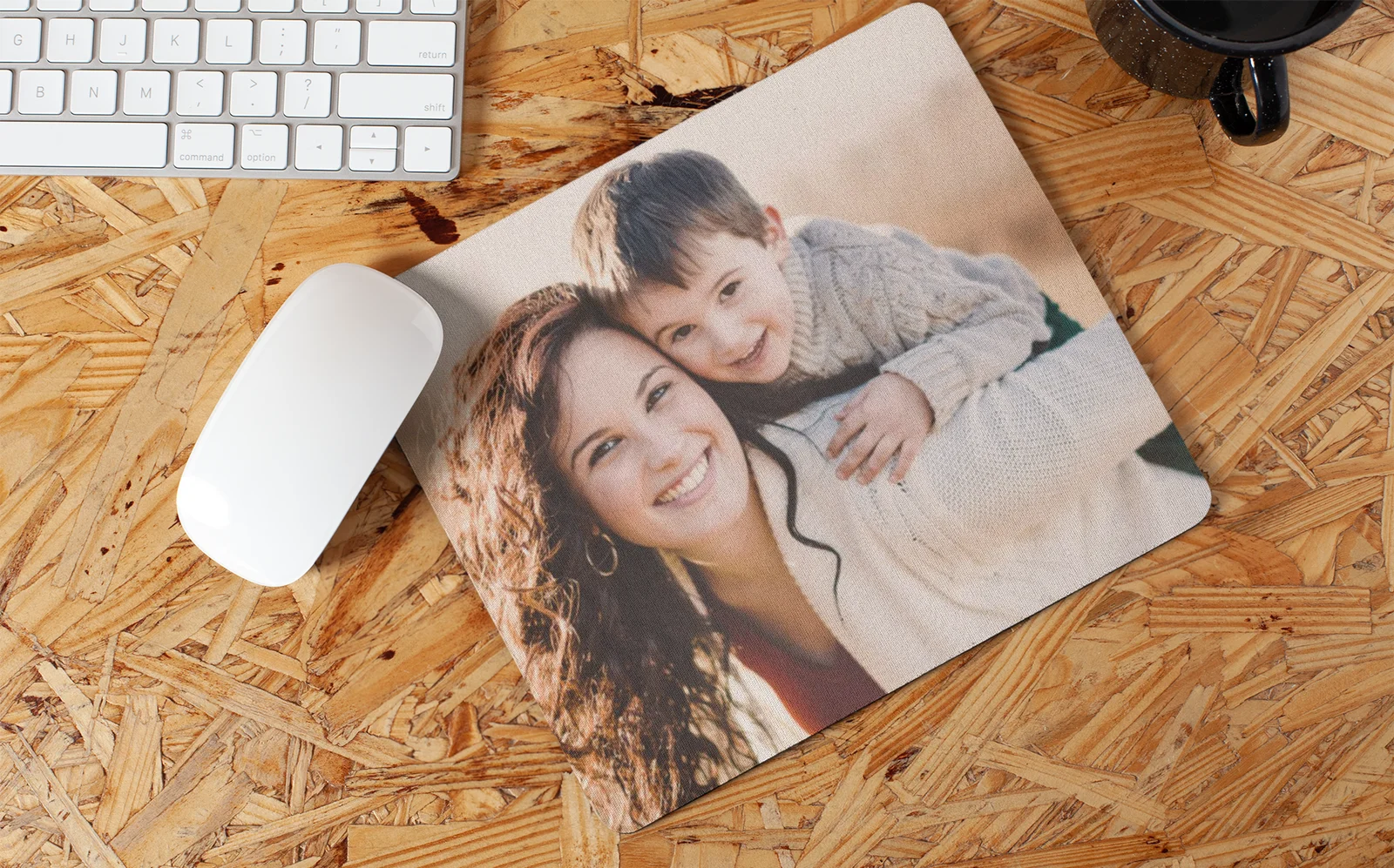 Mousepad Personalizzato con Foto Idea Regalo Papà Zio Padrino Fratello Cugino Festa del Papà Compleanno Natale Personalizzabile - immagine 6