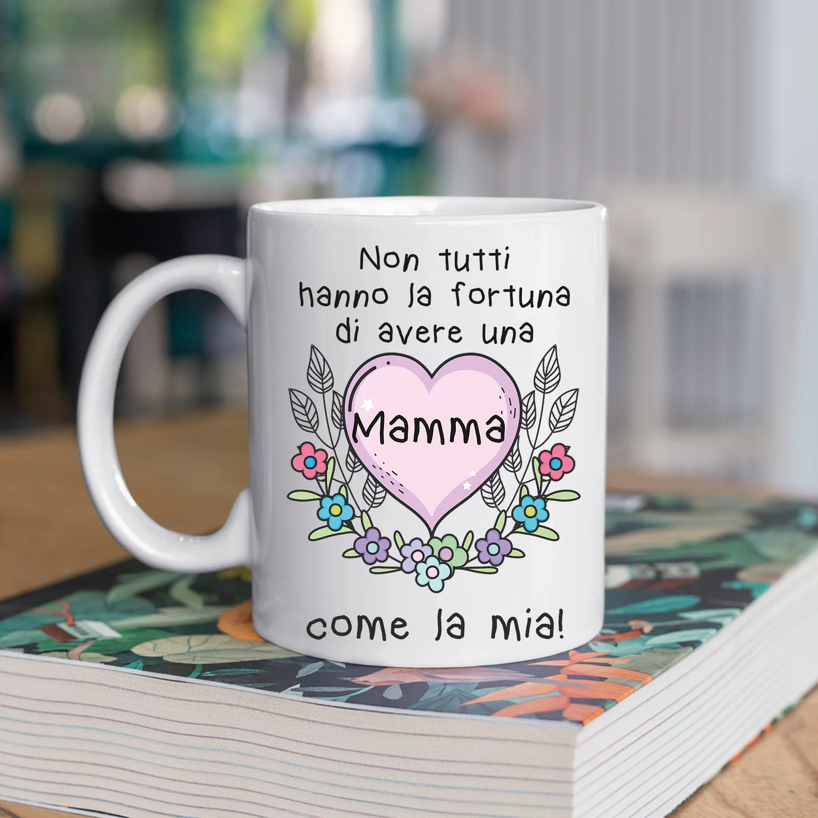Tazza Mamma Non tutti hanno la fortuna di avere una mamma come la mia Mug 11OZ Idea Regalo Mamma - immagine 6