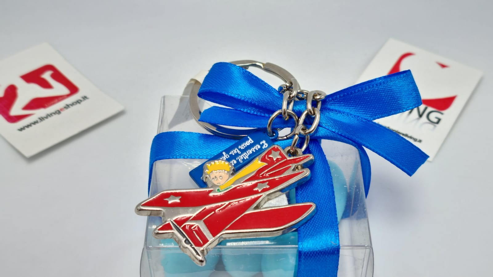 Bomboniera piccolo principe portachiavi - immagine 2