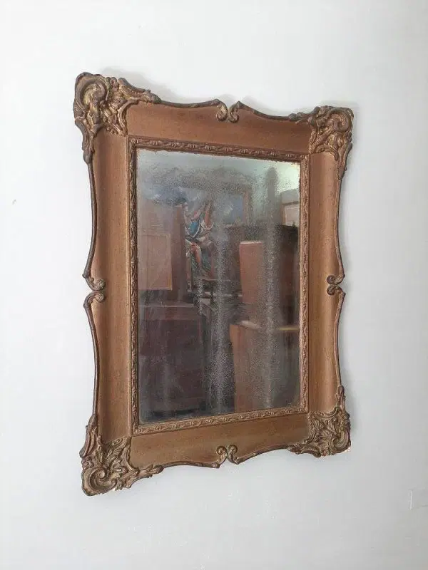 ANTICA GRANDE SPECCHIERA PERIODO IMPERO CARLO X SPECCHIO AL MERCURIO ORIGINALE - immagine 2