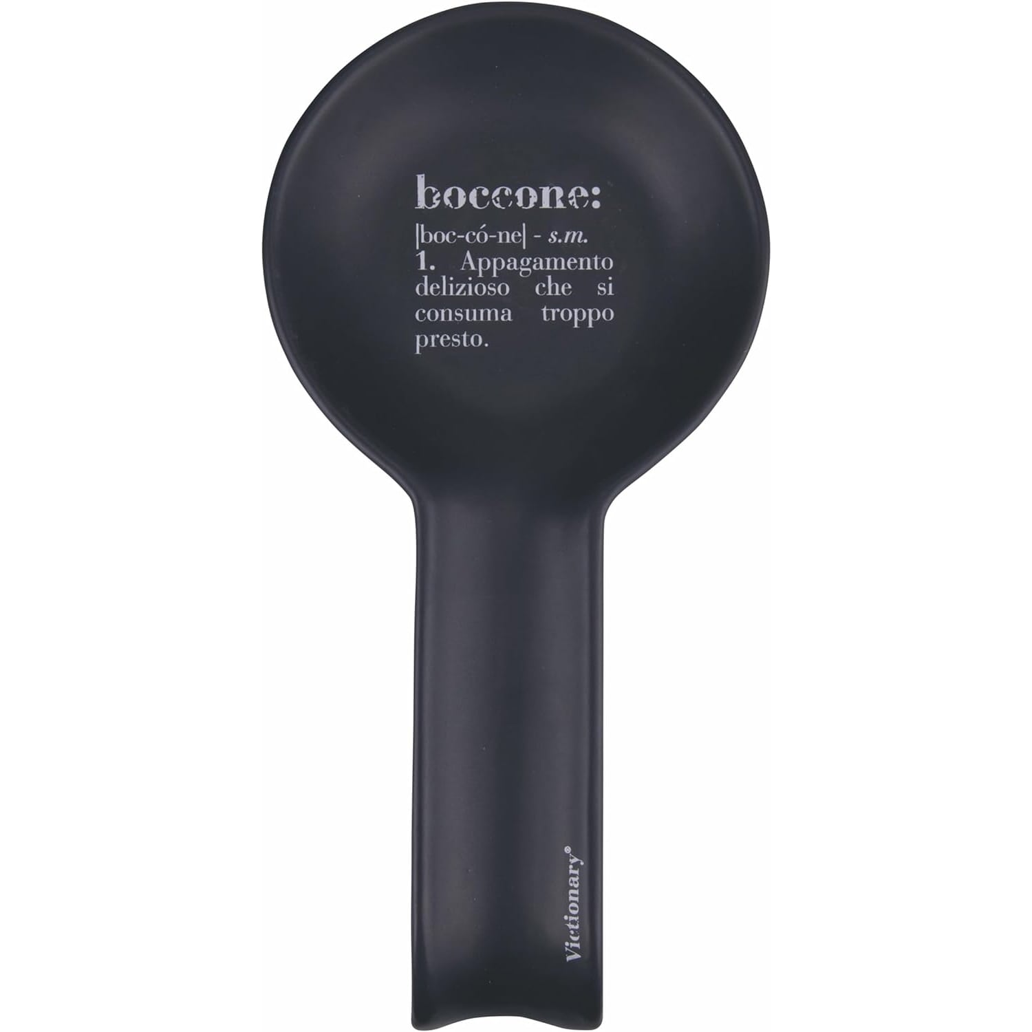 Villa D’Este Poggia mestolo grigio antracite Boccone Victionary poggiamestolo - immagine 4