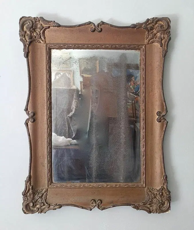 ANTICA GRANDE SPECCHIERA PERIODO IMPERO CARLO X SPECCHIO AL MERCURIO ORIGINALE