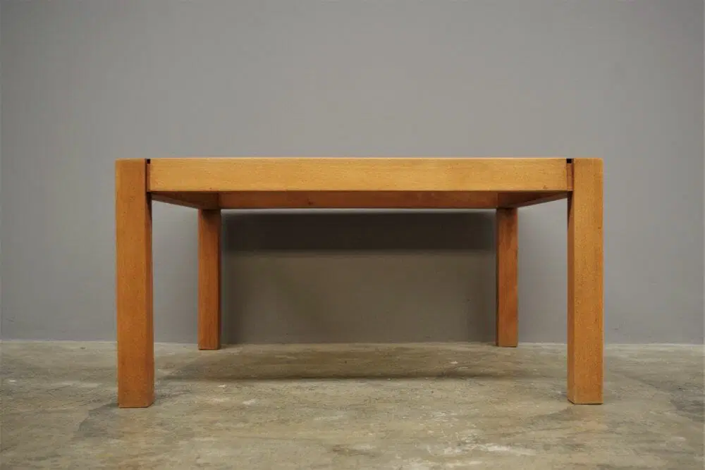 Tavolino basso o tavolino con piano in vetro temperato fumè, anni 1980 - immagine 8