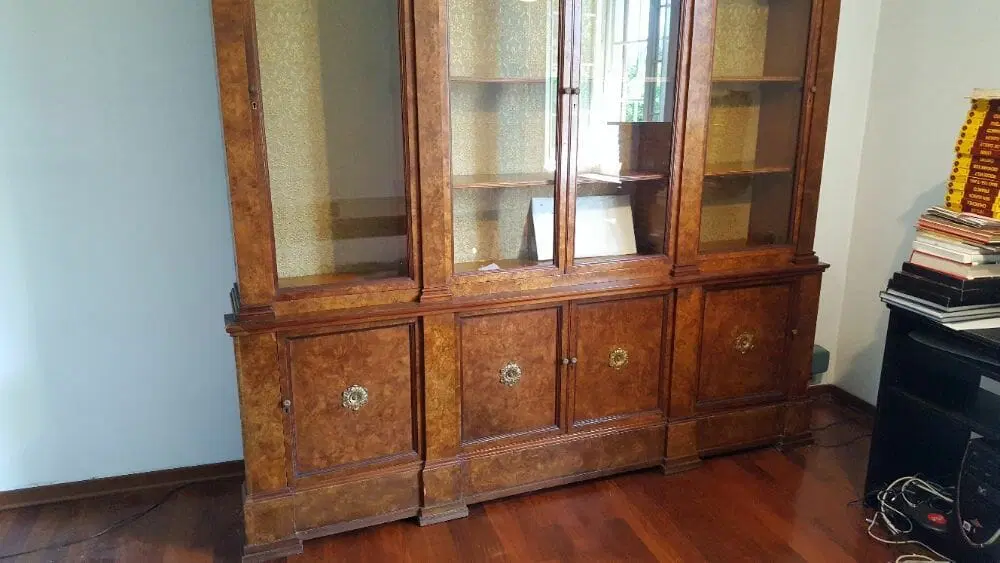 Libreria in radica di noce - immagine 2