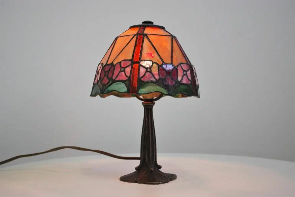 Inizio del 20 ° secolo Lampada da tavolo in vetro di Murano - immagine 2