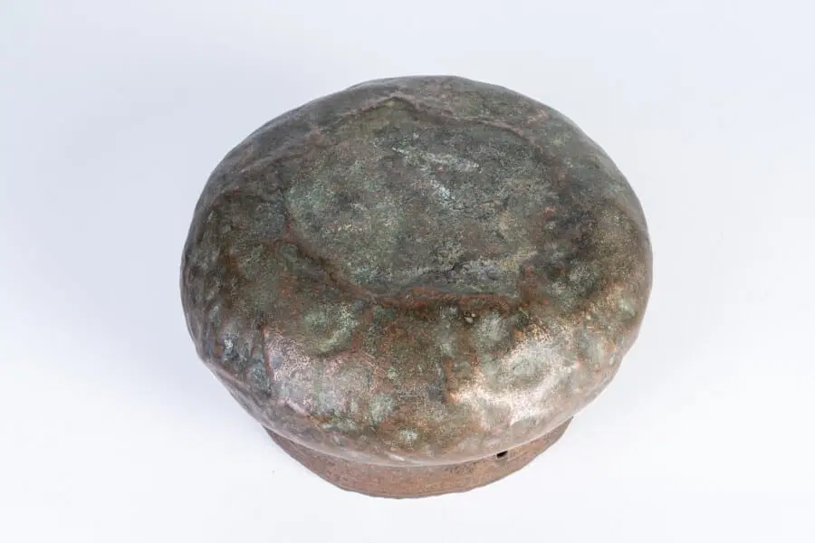 Bacile Safavide in rame stagnato con grafemi islamici – Persia – Impero Safavide (1501-1736) - immagine 4