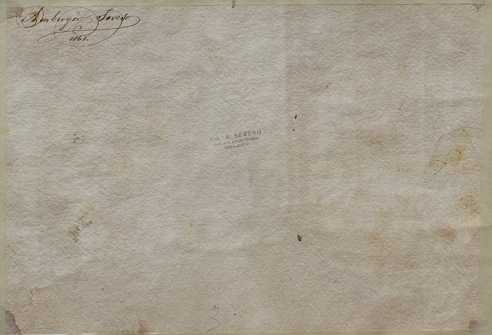 Arch. Ambrogio Seveso, XIX Secolo Tombe del Duomo, 1860 Acquerello su cartone, cm 23,5 x 33,5 - immagine 5